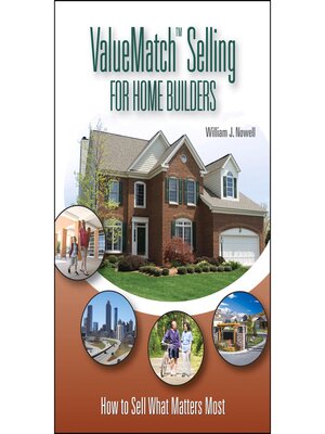 cover image of ValueMatch Selling For Home Builders